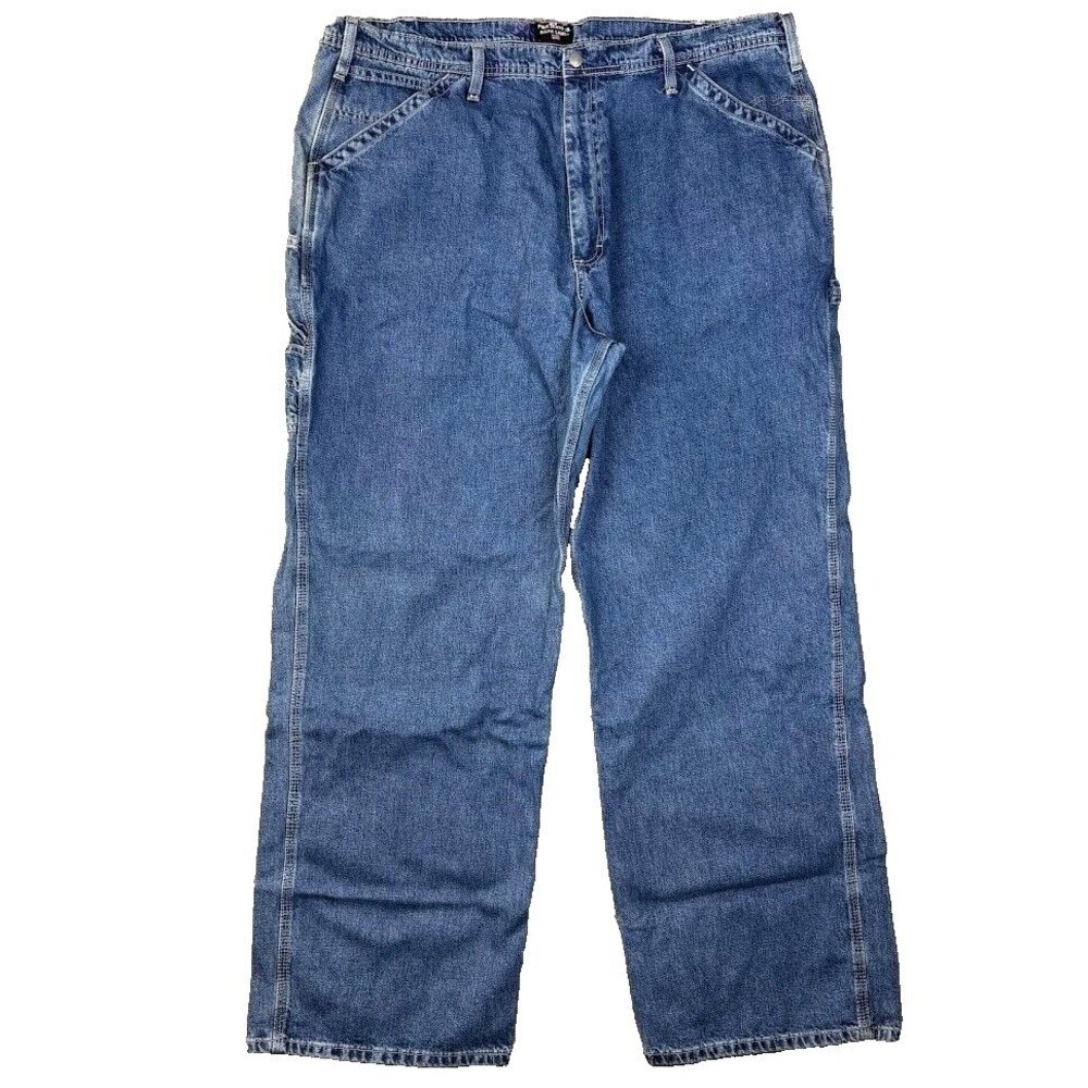 Vintage Ralph Lauren Polo Jeans Carpenter Denim 42x33 Loose Baggy Wide Leg Skate